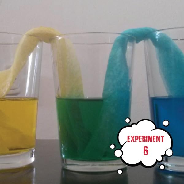 Einstein’s Color LAB Science Kit for Kids. STEM for Boys & Girls Aged 4 and Above. Detailed Picture Guide Included. - color: Green and Red