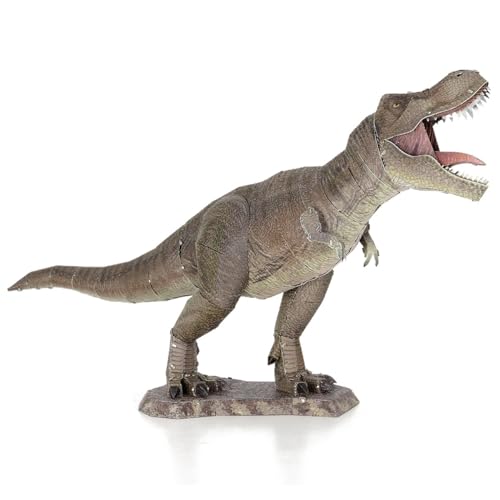 Metal Earth Tyrannosaurus Rex Color 3D Metal Model Kit Fascinations