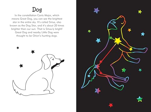 Constellations Scratch & Sketch (Art, Activity Kit) (Trace-Along Scratch and Sketch)
