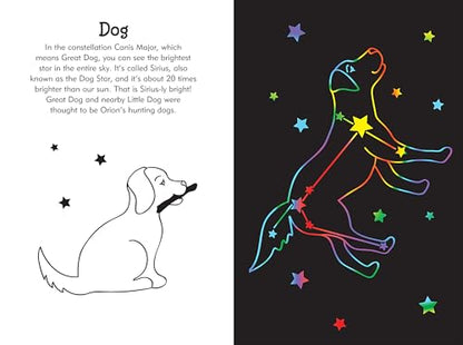 Constellations Scratch & Sketch (Art, Activity Kit) (Trace-Along Scratch and Sketch)