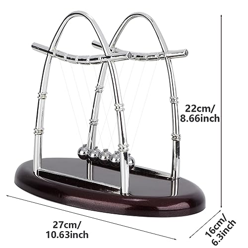 Newtons Cradle Balance Balls, Desktop Physics Pendulum