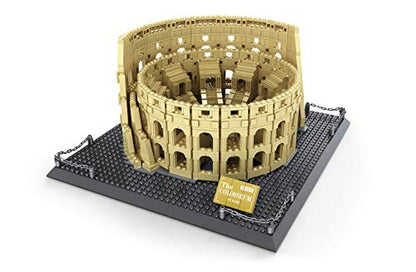 Roman Colosseum Building Block Set – 1756 Pieces, Italy Colosseum - style: Roman Colosseum