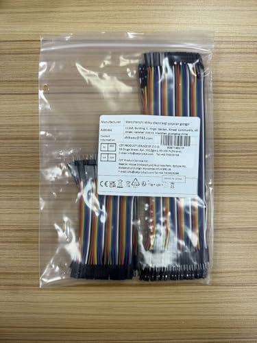 Aypzuke 10cm+20cm 240pcs Breadboard Jumper Wires Cable Kit, Male to Female, Female to Male, Compatible for Arduino and Raspberry Pi - size: 10cm+20cm