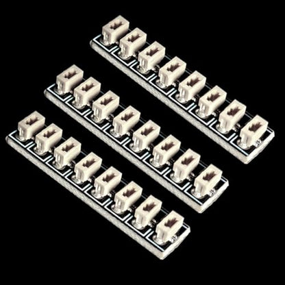 3PCS Expansion Board Sockets for LED Light Kits(0.8mm 2 Pin), 8-Seats - size: 8-Seats