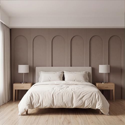 INMOZATA Arch Wainscoting Panels Kit, MDF Board and Batten Wall Panel Kit