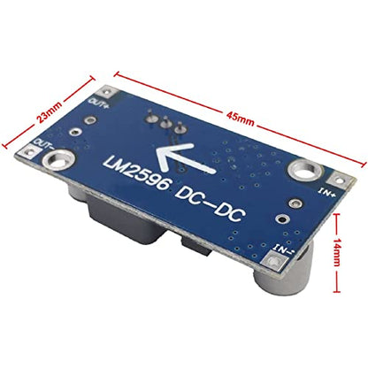 10 Pack LM2596 DC to DC High Efficiency Voltage Regulator 3.2-35V to 1.25-30V Buck Converter DIY Power Supply Step-Down Module
