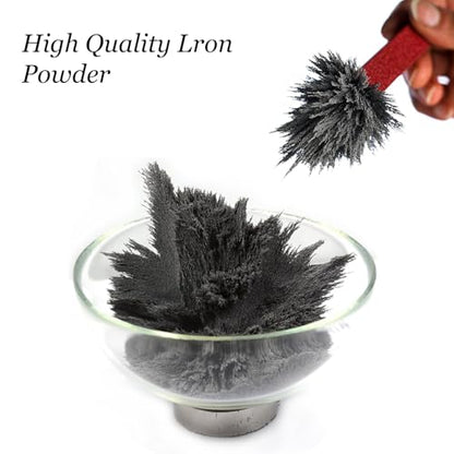 Iron Powder, Iron Filings, Iron Powder Filings Magnetic Power for Magnet Education and School Experiments Learning, 8 Ounce Iron Oxide Powder Shavings for Science - size: 8 Ounces