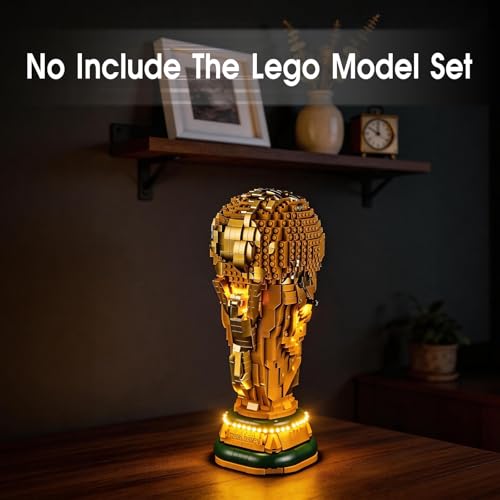 LED Light Set Compatible with Lego 43020 Editions FIFA World Cup Official Trophy Set, Light Kit for Lego 43020 Building Blocks Model, Not Included The Model Set - color: 43020 World Cup Set
