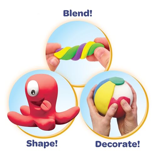Crayola Model Magic Deluxe Variety Pack (14ct), Kids Air Dry Clay, 7oz, Bulk Modeling Clay Alternative, Gift for Kids, Ages 4+ - size: 14Ct