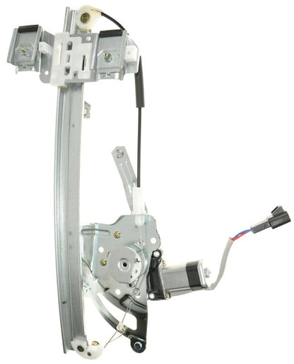 TRQ Front Right Power Window Regulator & Motor Assembly Passenger Side - style: WRA51262