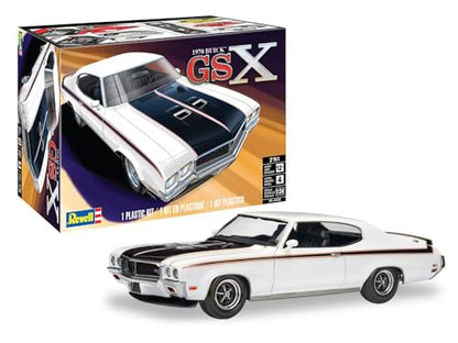 Revell 85-4522 1970 Buick GSX 2N1 Model Car Kit 1:24 Scale 106-Piece Skill Level 4 Plastic Model Building Kit