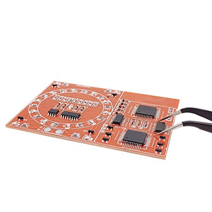 Gikfun DIY SMD SMT Welding Practice Soldering Skill Training Board NE555 CD4017 Water Flowing Led DIY Kit EK1885 - size: 80mm x 60mm