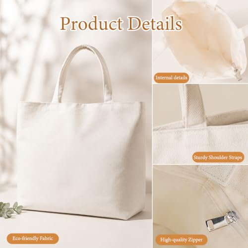 ARTopet Embroidery Tote Bag Kit for Beginners Flower Canvas Cross Stitch Handbag with Hoops Needles Threads Reusable Grocery Bag for Women-Pumpkin - color: Pumpkin