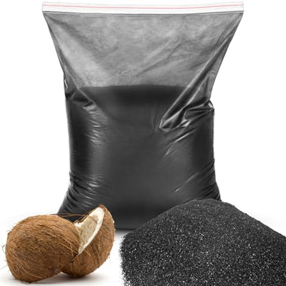 Threlaco 10lbs Activated Charcoal Powder Bulk, 0.02 x 0.07 Inch