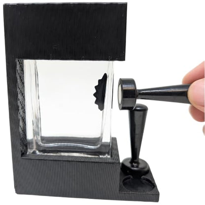Ferrofluid Display Kit with 2 Neodymium Magnets (Black) - color: Black