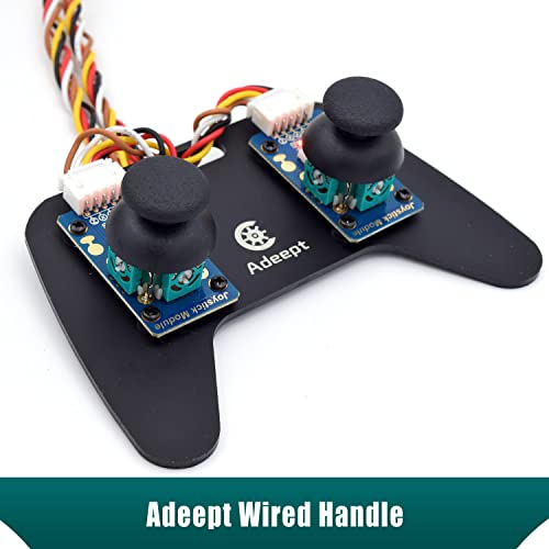 Adeept 5-DOF Robotic Arm, Programmable STEM Coding DIY Kit for Raspberry Pi - color: Black