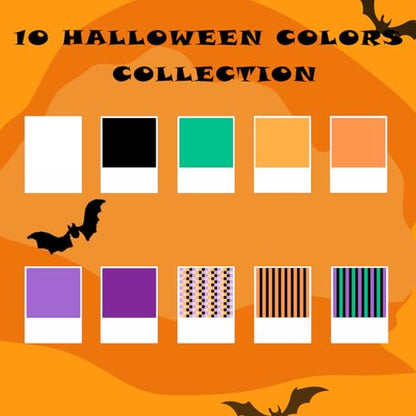 ADIIL 7200pcs Clay Beads Bracelet Making Kit, 6mm Polymer Heishi Beads for Jewelry Making, Friendship Bracelet Kit Birthday Gift for Adults Halloween - color: Halloween