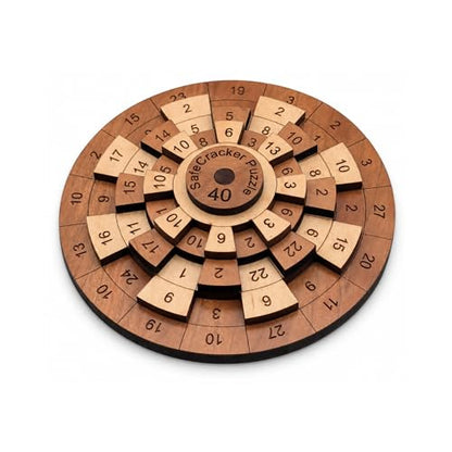 Creative Crafthouse Safecracker 40 Brain Teaser Puzzle for Adults, USA Made - style: Safecracker 40