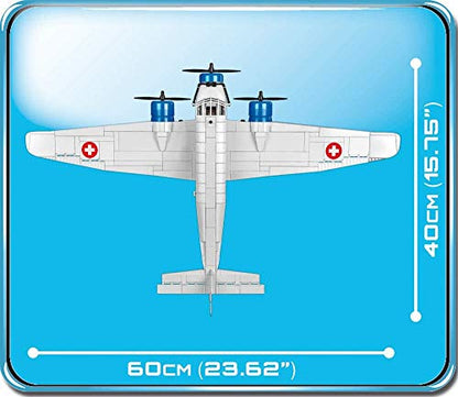 542 Pcs Historical Collection WWII Planes /5711/ Junkers Ju-52
