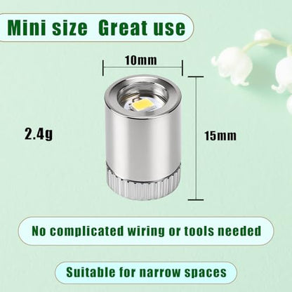 Mini Led Lights 10pc Small Led Lights Battery Powered Tiny Light Cold White - color: Cold White