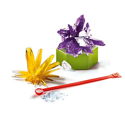 Clementoni - 61729 - Science and Play - Giant Crystals - Science Kit - Laboratory and Esperiment Kit for Kids from 8 Years Old and Older - Made in Italy, (English Version)