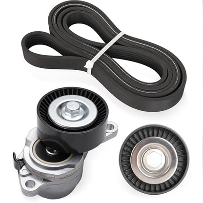 Serpentine Belt Tensioner Idler Pulley Kit for Suzuki Grand Vitara 09-13 - size: for Grand Vitara/SX4 2009-2013