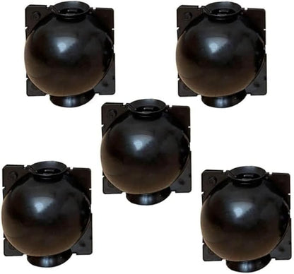 5Pcs Black Plant Rooting Device -Air Layering Pods - High-Pressure Propagation Ball Rooter Box for Garden -Reusable Plant Rooting Device Plant Rooting Grow Box