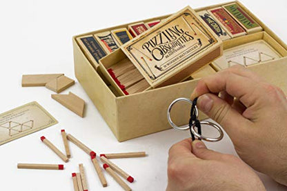The Obscurities Box of Brain Teasers | 10 Matchbox Puzzles & 50 Challenges