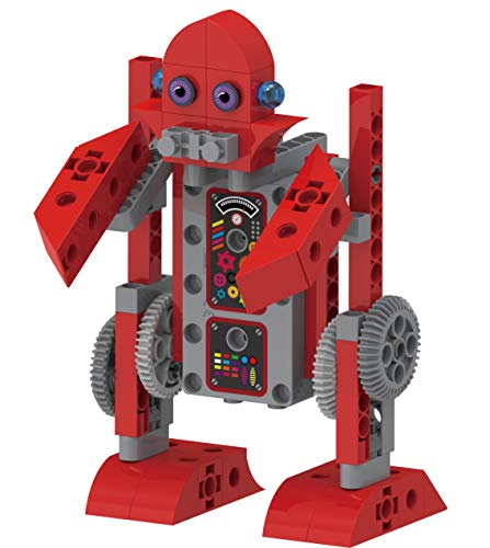 Thames & Kosmos Kids First Robot Factory: Wacky, Misfit, Rogue Robots STEM Experiment Kit | Hands-on Model Building for Young Engineers | Build 8 Motorized Robots | Play & Learn with Storybook Manual - style: Robot Factory