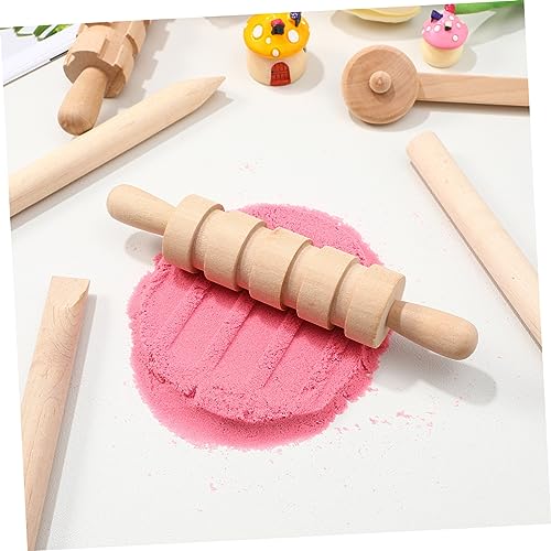 Garneck 12pcs Wooden Clay Sculpting Tools Set for Kids