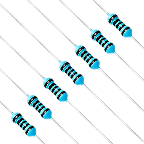 Chanzon 100pcs 1/4W (0.25W) 1000 Ω ohm Metal Film Fixed Resistor - size: [1-4ZC04] 1K ohm