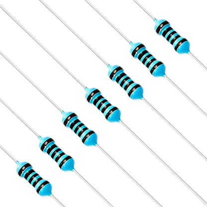 Chanzon 100pcs 1/4W (0.25W) 1000 Ω ohm Metal Film Fixed Resistor - size: [1-4ZC04] 1K ohm