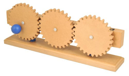 EISCO Gear Train Model, 16.25 Inch - Demonstrates How Gears Work Simple Machines