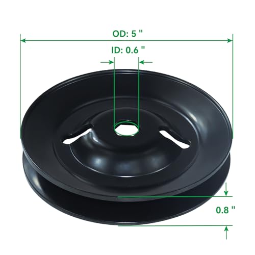 GX20335 Pulley for John Deere L130 L120 Z255 Z245 Lawn Tractors - size: 1xM155979