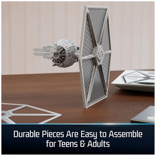 4D Build Star Wars Imperial TIE Fighter 3D Puzzle Model Kit for Adults - style: Imperial Tie Fighter 120 pcs