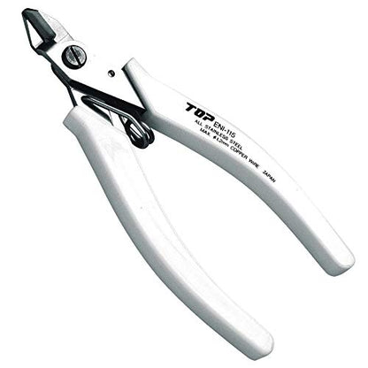TOP Nipper Cutting Pliers Sharp Heavy Duty Japanese Stainless Steel, Spring Loaded Precision Flush Cut Pliers 4.5", Wire Cutter Tool, Made in JAPAN - color: 02: Size 115