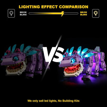 Vaodest LED Light Compatible with 77077 Fortnite Klombo Set,Design and Configuration Compatible with Model 77077(LED Light Only, Not Building Block Kit) - style: 77077 Fortnite Klombo Set