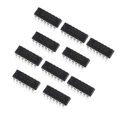 50Pcs 5 Values 74LSxx Series Logic IC Assortment Kit - IC Socket - 74LS00 74LS02 74LS04 74LS08 74LS32 IC Chip - color: 74LS-Series-Logic-IC-Kit-50pcs