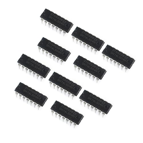 50Pcs 5 Values 74LSxx Series Logic IC Assortment Kit - IC Socket - 74LS00 74LS02 74LS04 74LS08 74LS32 IC Chip - color: 74LS-Series-Logic-IC-Kit-50pcs