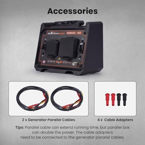 maXpeedingrods Generator Parallel Kit with 120V 30A, 120V 50A Outlets