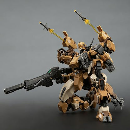 Pipigirl 1/100 Plastic Mecha Action Figures Kits, Caracal, 8.5 in High, Model Kits to Build, Easy to Assembly Mecha Model - color: Caracal
