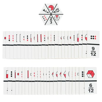 LEARNING ADVANTAGE The Original Fraction Dominoes