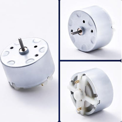 RF-500TB-18280 Mini Electric DC Motor 1.5V-5V 2700RPM DC Motor 32mm Diameter Motor, Pack of 2 - style: RF-500TB-18280
