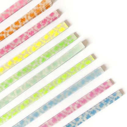 Jtnohx Luminous Origami Star Paper Strips Luminous Origami Rose 630 Sheets - color: rose