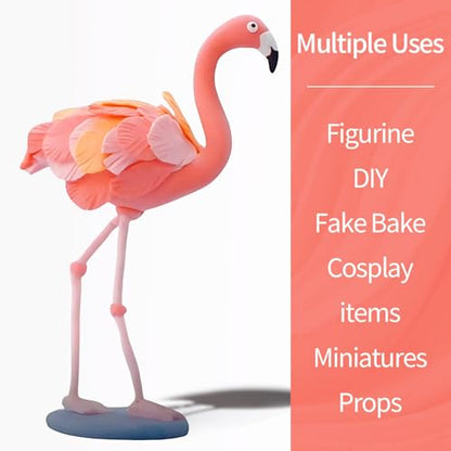 Air Dry Clay Lightweight, Flexible Modeling Clay for Adults Arts and Crafts - color: Pink