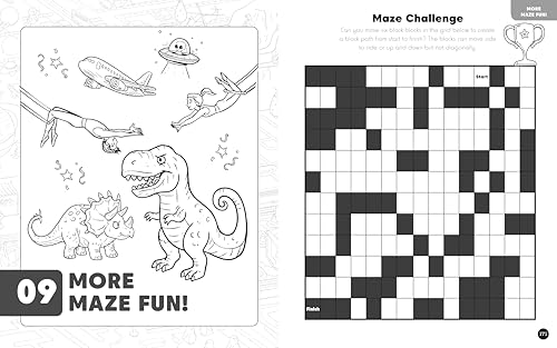 The Ultimate Maze Challenge!: 175 Mind-Bending Mazes for Kids (Hours of Fun, Screen-Free Activities)