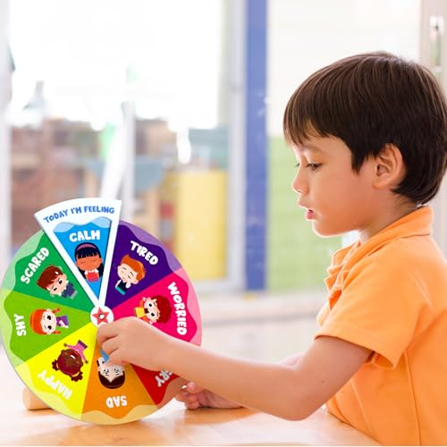 Marspark Feeling Wheels, Educational Learning Activities for Kids - style: Feeling