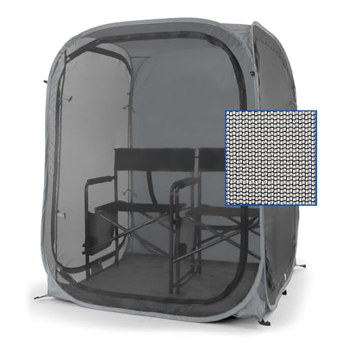 WeatherPod® MyPod™ Mesh 1-Person Pop-Up Sports Shelter - color: Silver, size: X-Large