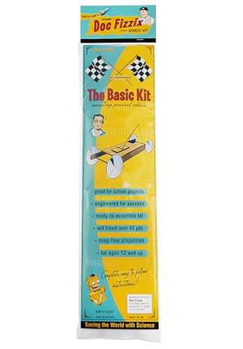 The Basic Kit: All-Purpose Mousetrap Powered Car for School STEM Projects