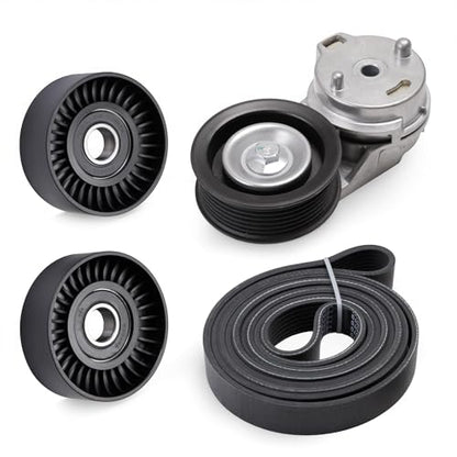 Serpentine Belt Tensioner idler Pulley Kit for Dodge Ram 1500 5.7L V8 03-08 - size: for Ram 1500/2500/3500
